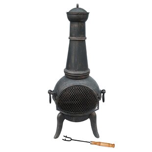 Morgantown Steel Charcoal Chiminea By Sol 72 Outdoor