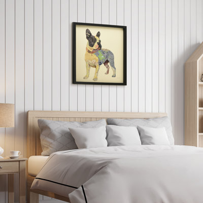 'Boston Terrier' Graphic Art Print