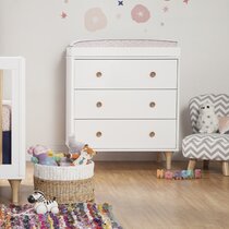 unfinished wood changing table dresser