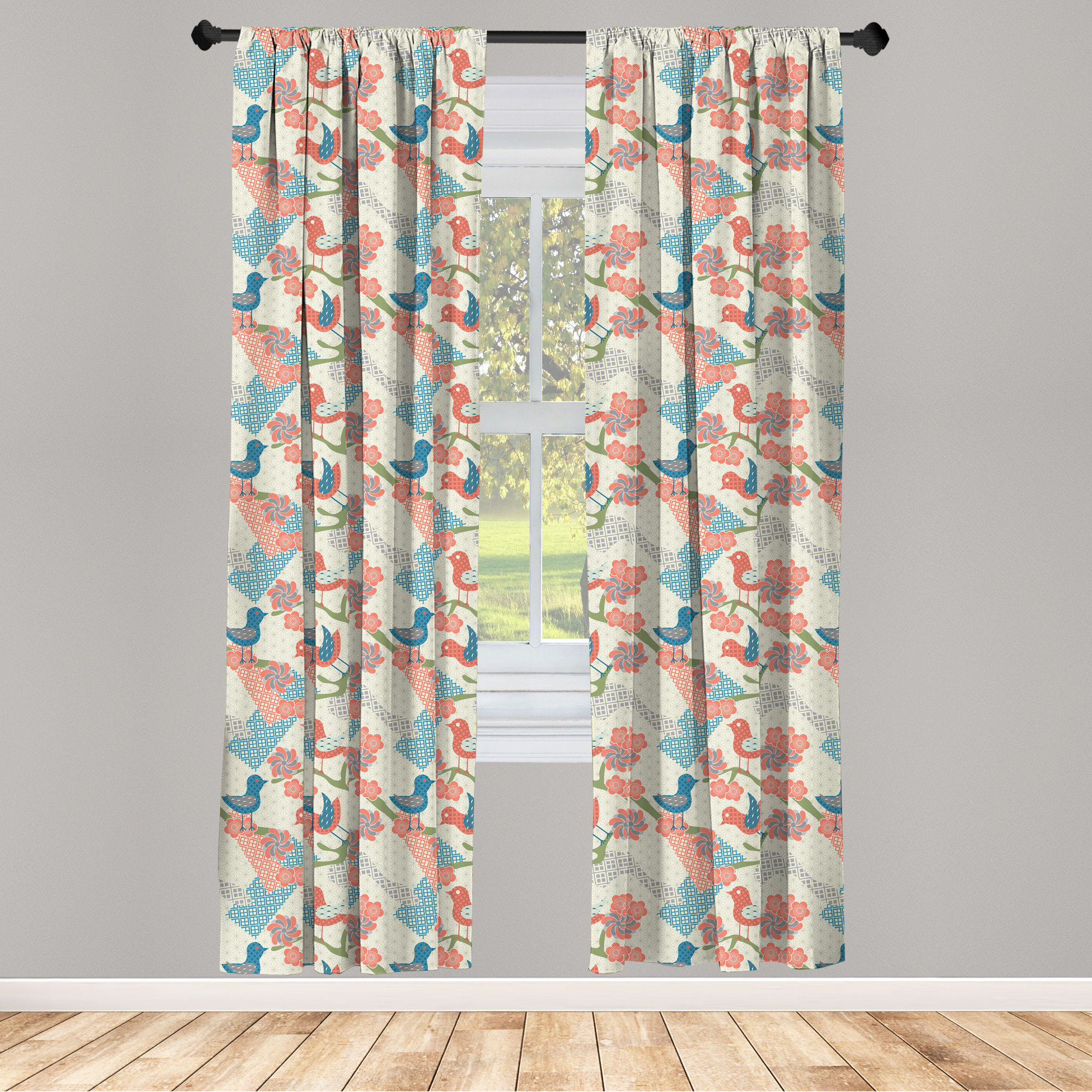 3D Sunset Hills Blockout Photo Curtain Printing Curtains Drapes Fabric Window AU 