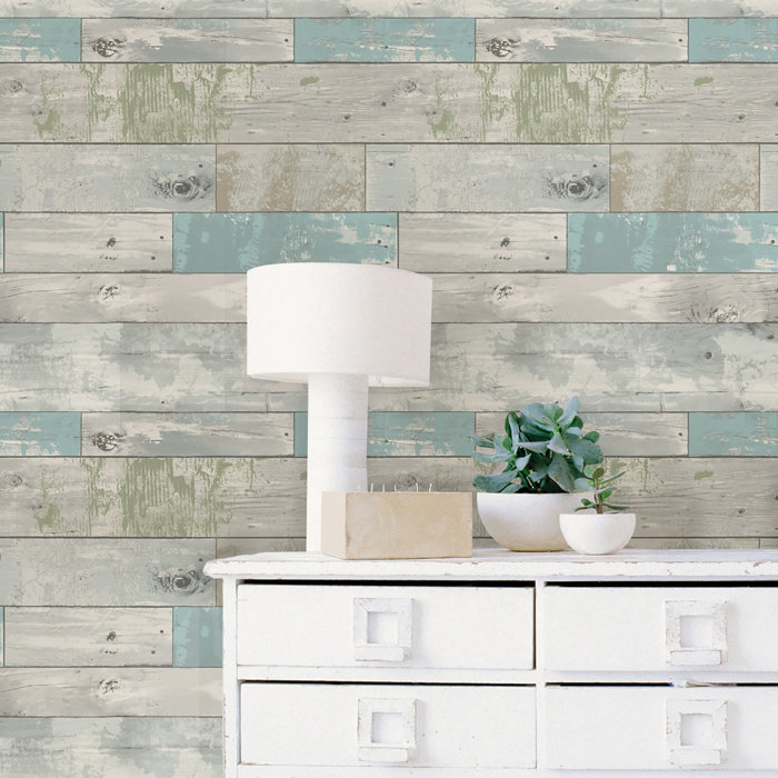 18 L X 20 5 W Beachwood And Stick Wallpaper Roll 18 L X 20 5 W Beachwood And Stick Wallpaper Roll