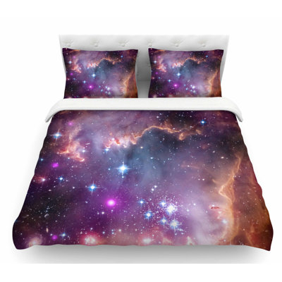 Cosmic Cloud By Suzanne Carter Celestial Featherweight Duvet Cover