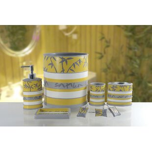 5 Yellow Bathroom Accessories You Ll Love In 2020 Wayfair