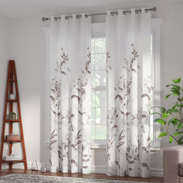 Classical Frame Flowers 3D Curtain Blockout Photo Printing Curtains Drape Fabric 