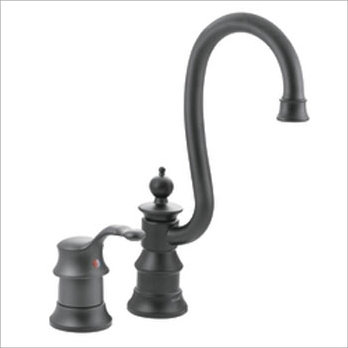 S611wr Moen Waterhill Single Handle Kitchen Faucet Wayfair