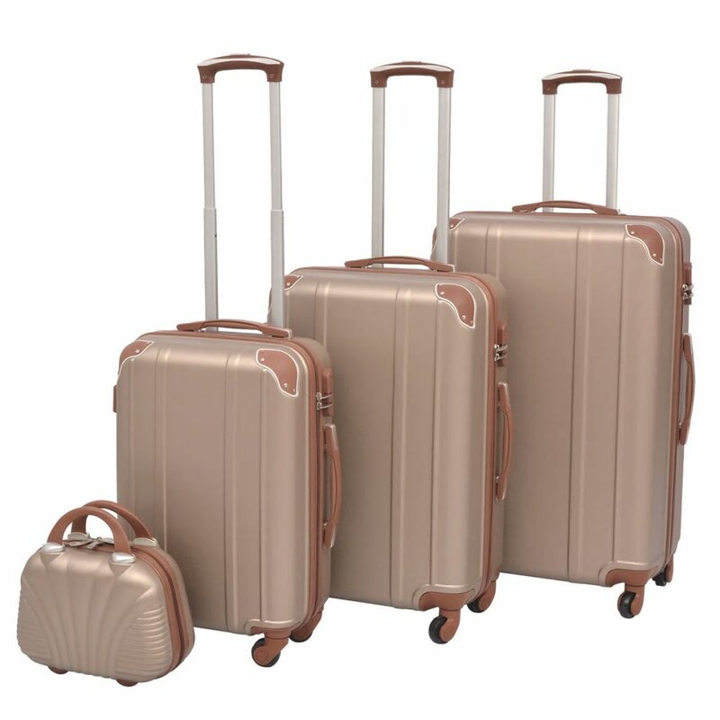 vidaXL Hardcase Trolley Set | Wayfair.co.uk