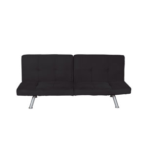 Zipcode Design ZPCD5177 Dudley Chrome Convertible Sofa