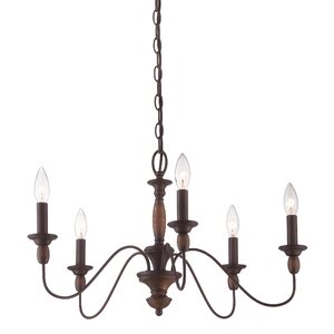 Sarah 5-Light Candle-Style Chandelier