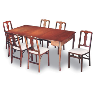 Traditional Wood Dining Tables 6 seat kitchen & dining tables you'll love | wayfair Traditional Wood Dining Tables 6 seat kitchen & dining tables you'll love | wayfair