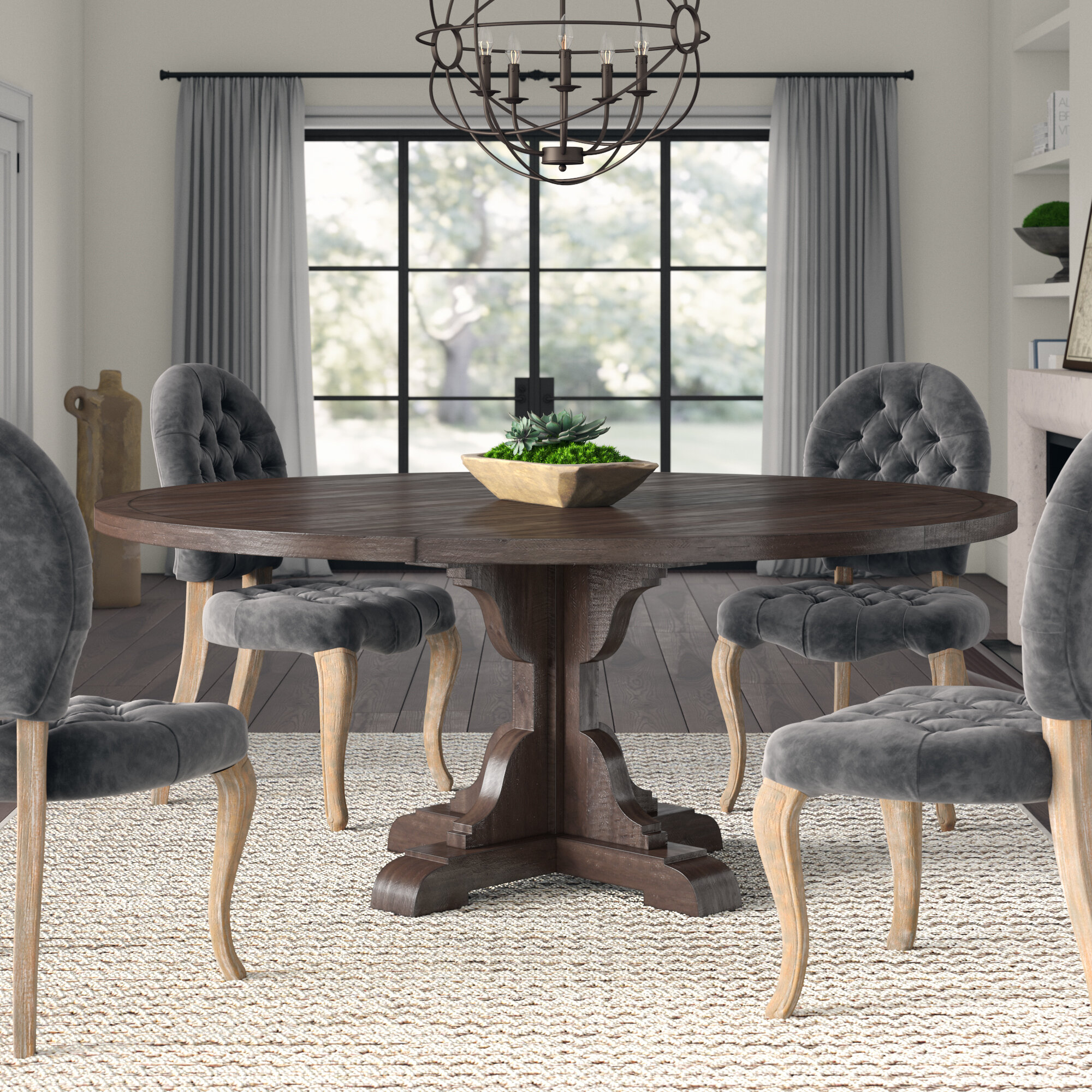 Large Round Table Seats 10 You Ll Love In 2019 Wayfair