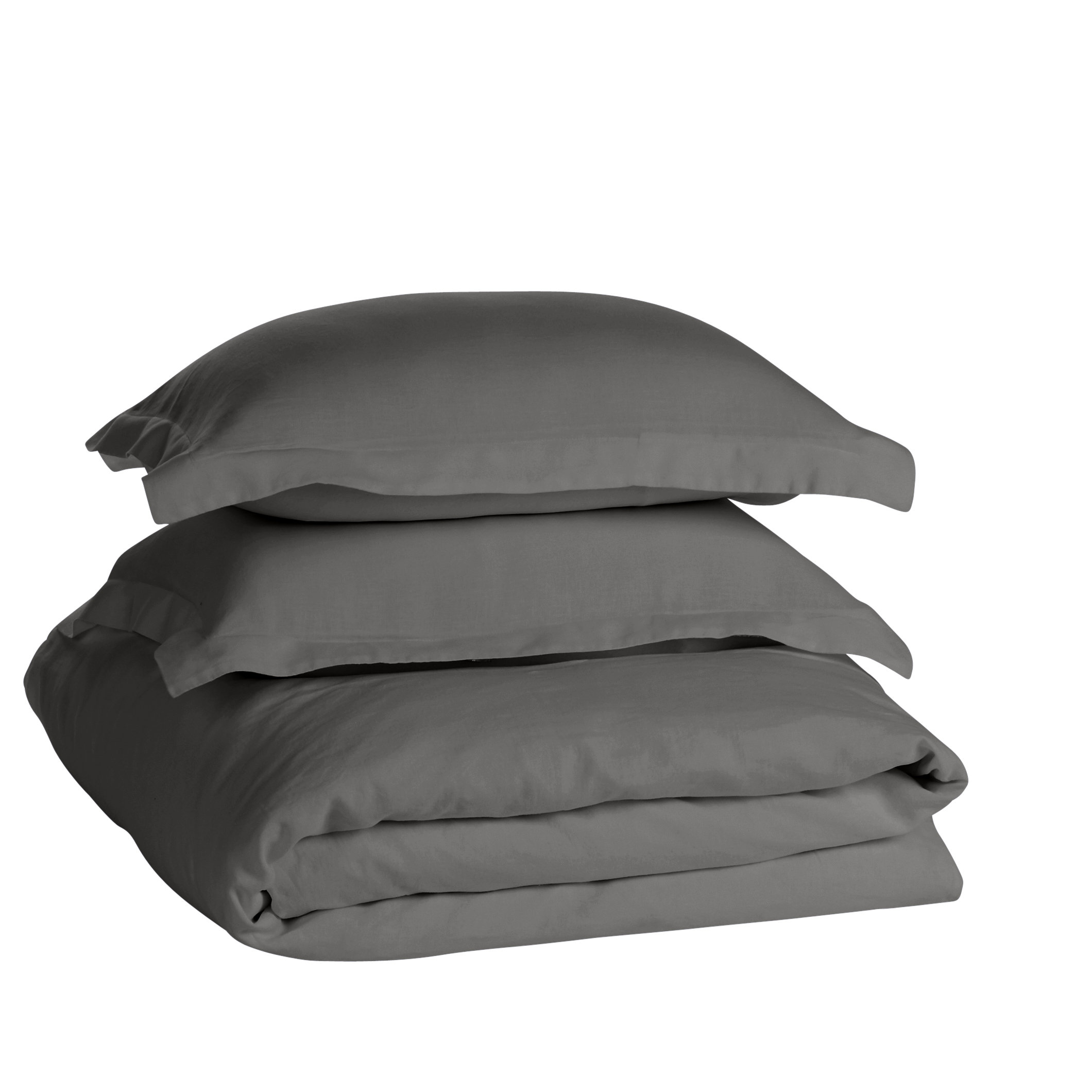 Emeline Linen Reversible Duvet Cover Set Reviews Allmodern