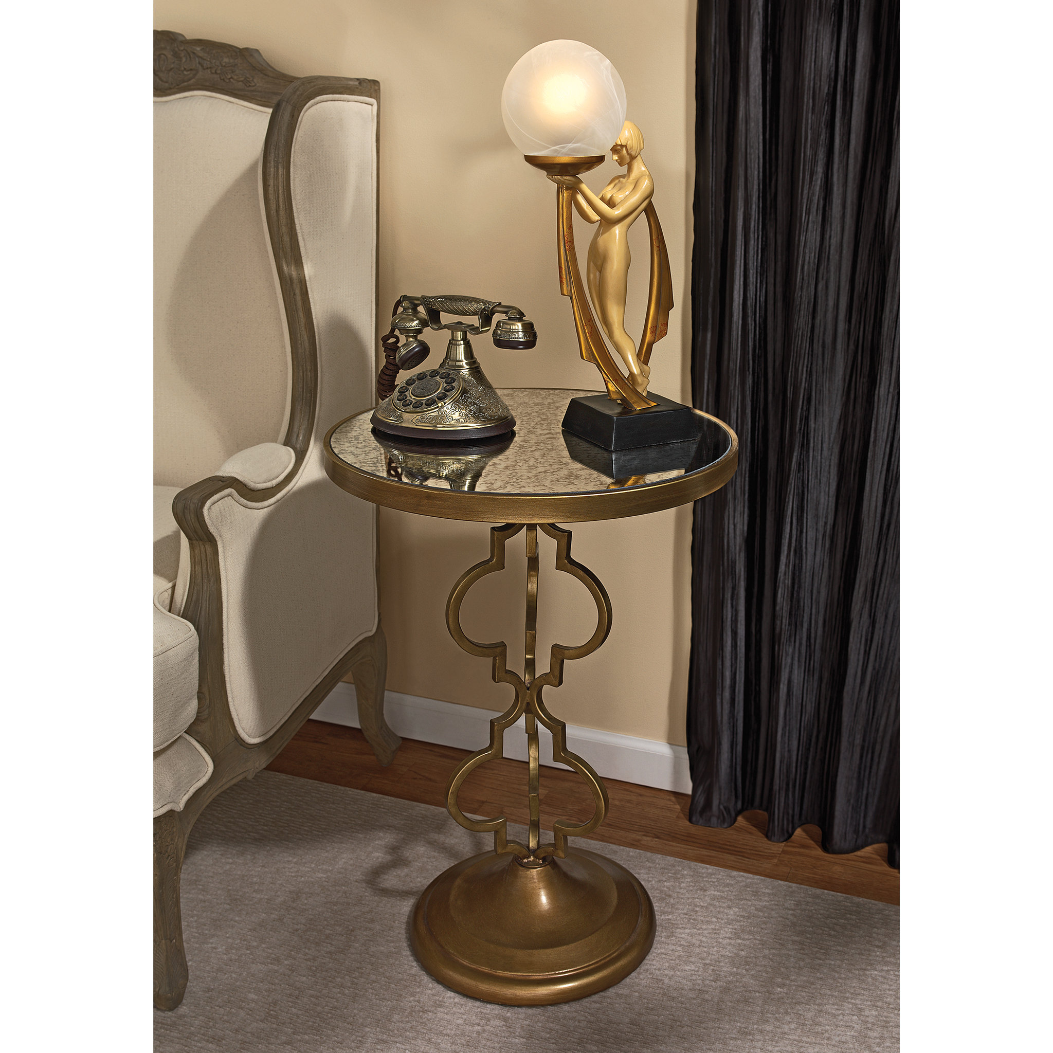 Design Toscano 26'' Tall Pedestal End Table & Reviews Wayfair