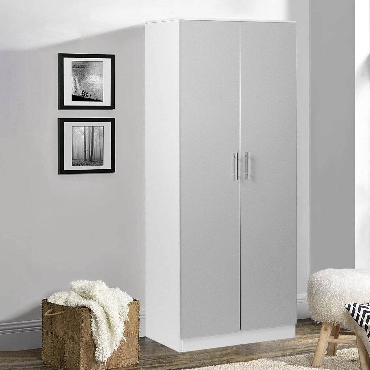 Ebern Designs Gilud Armoire Wayfair