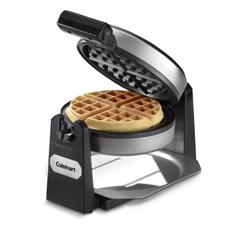 belgian waffle maker with removable plates