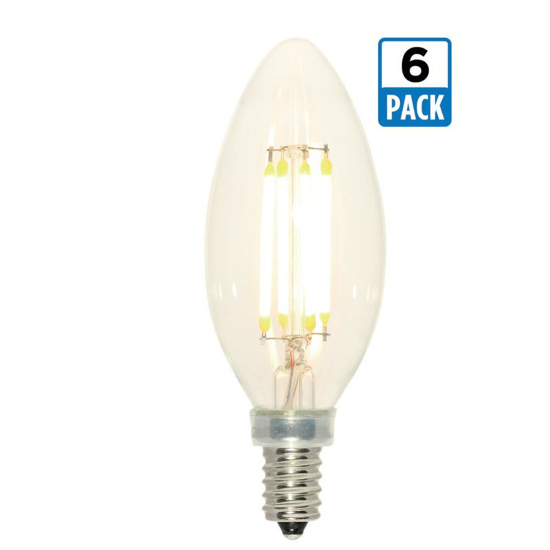 Westinghouse Lighting 40 Watt Equivalent E12 Dimmable Led Edison Candle Light Bulb Wayfair