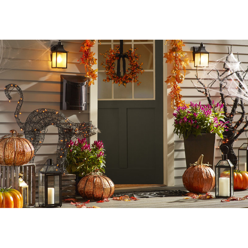 The Holiday Aisle 6 Base Lit Halloween Tree Decoration Lighted