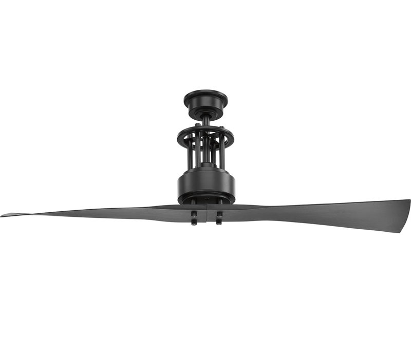56 Hilyard 2 Blade Propeller Ceiling Fan With Remote Control
