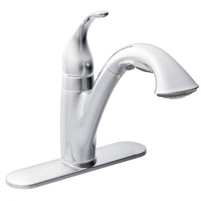 Quince Single Handle Kitchen Faucet With Side Spray American