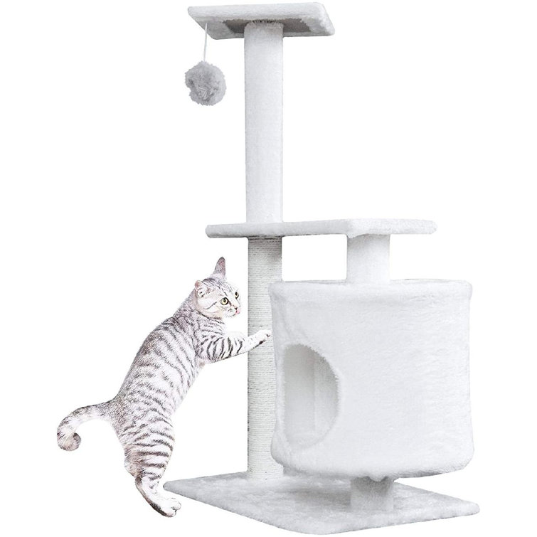 clever paws cat activity tower