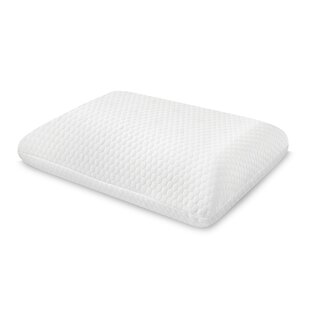 sensorpedic dual comfort supreme memory foam & fiber pillow