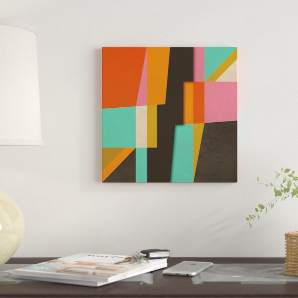 East Urban Home 'Canvas IV' Graphic Art Print on Canvas | Wayfair