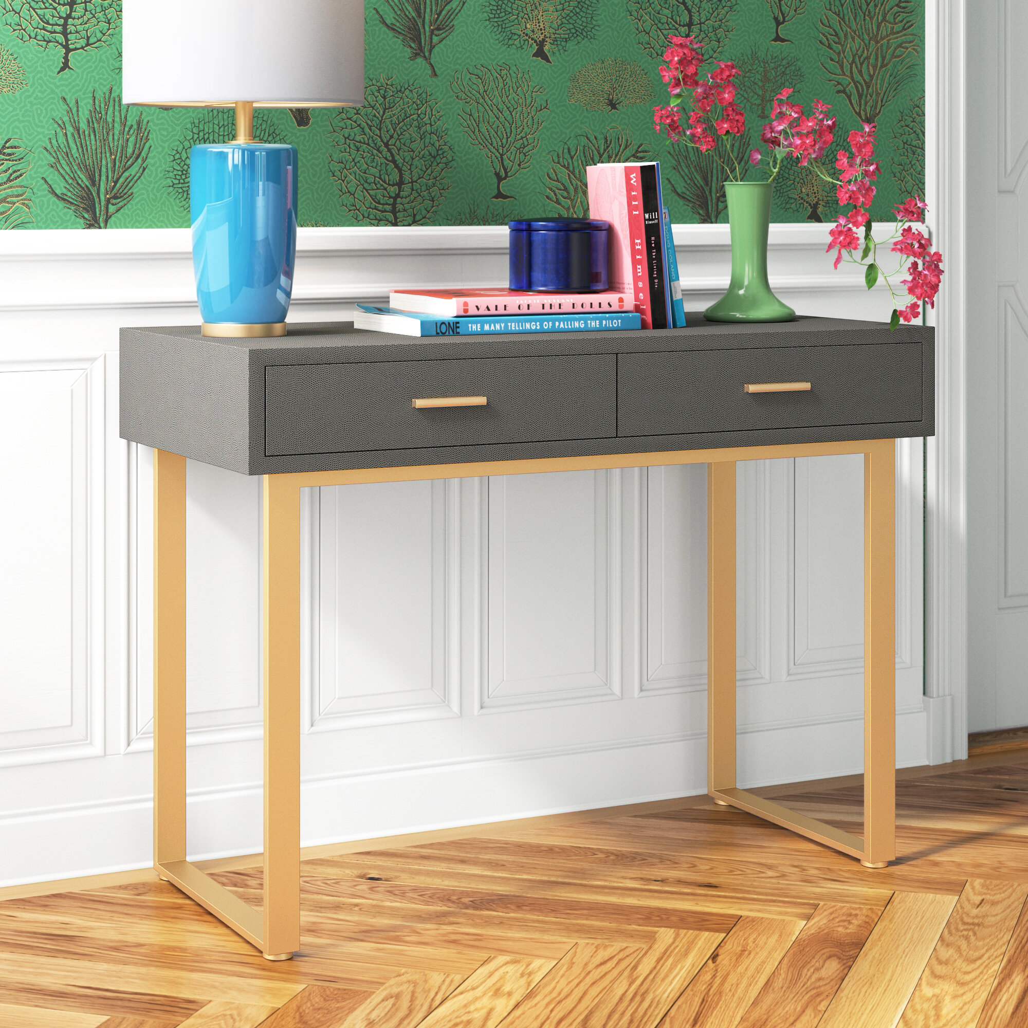 hideaway console desk