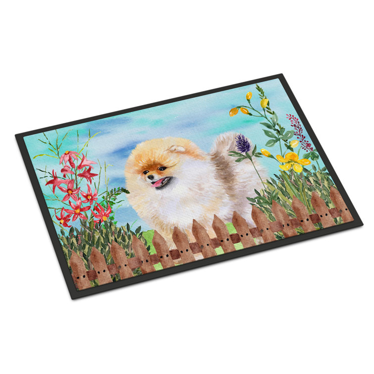 pomeranian doormat