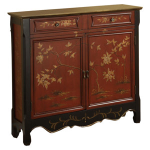 Lyons 2 Door 2 Drawer Accent Cabinet