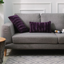 purple throw pillows for couch