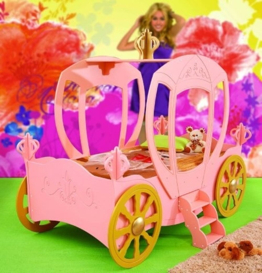 princess twin car bed