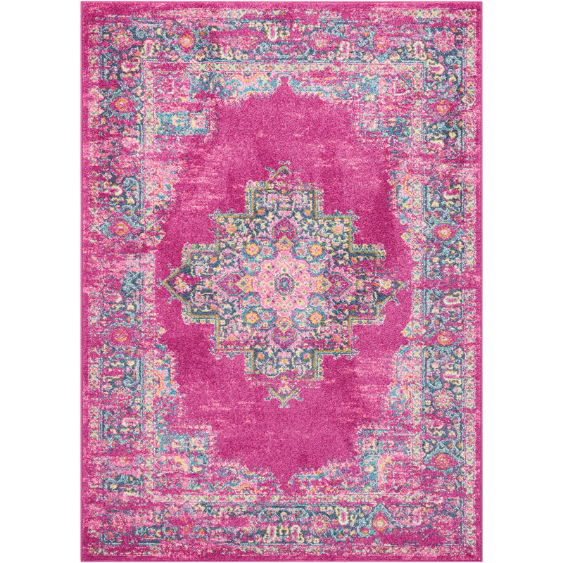 Bloomsbury Market Emily Pink Rug Wayfair Co Uk Emily Pink Rug Wayfair Co Uk