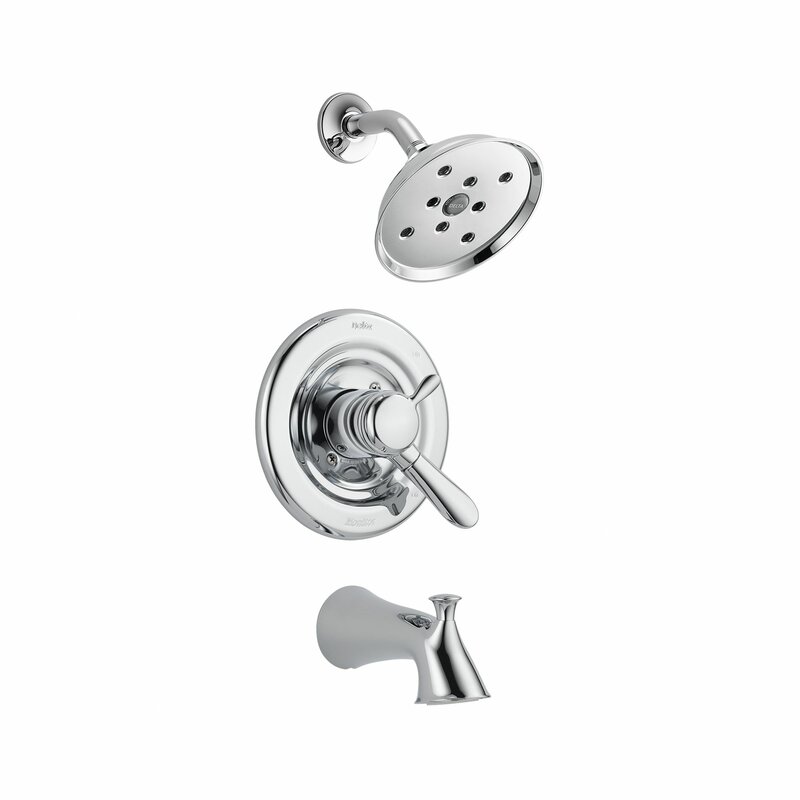 T17438 Ssh2o H2o Delta Lahara Tub And Shower Faucet Trim With