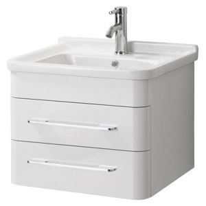 All Home 57 cm Einzelwaschbeckenunterschrank-Set..