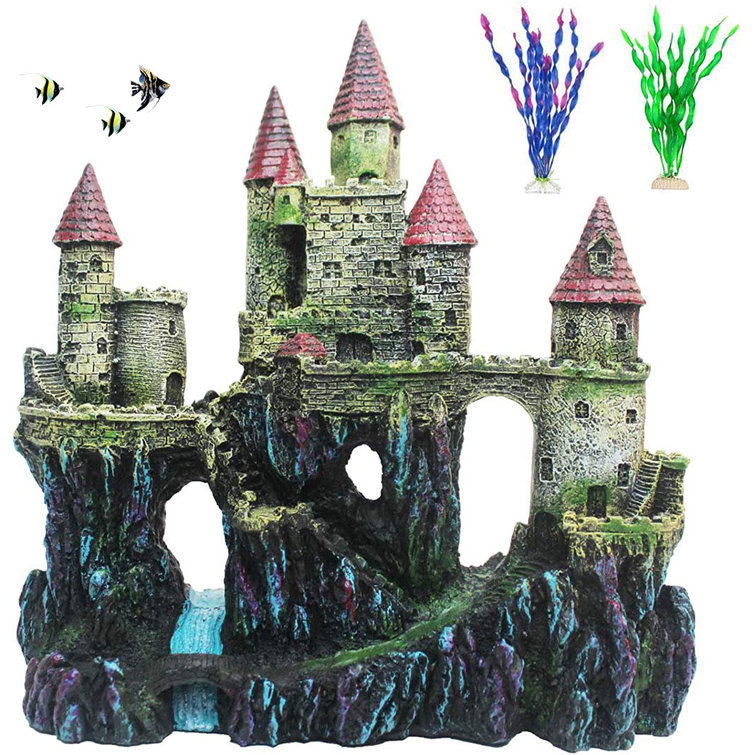 fish tank castle