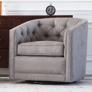 Duclos Barrel Chair by Breakwater Bay