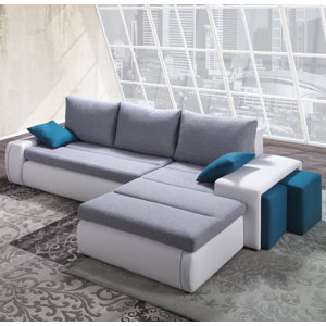 Modulares Ecksofa Viareggio mit Bettfunktion von..
