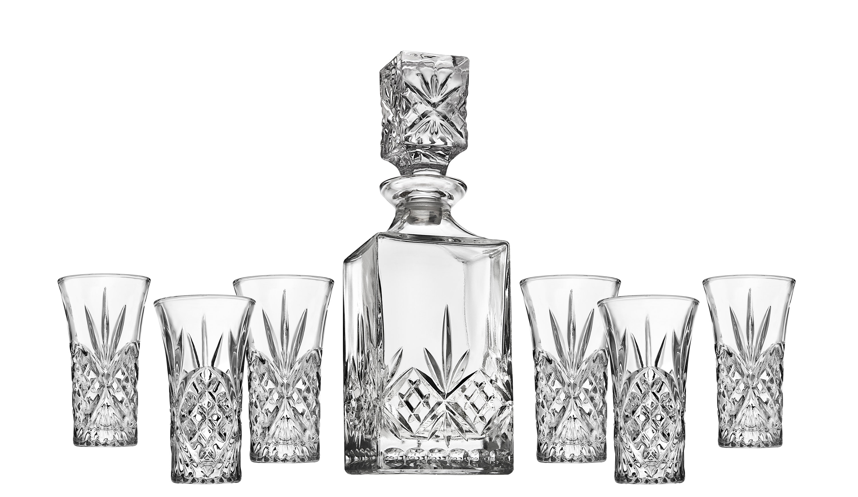 godinger-silver-art-co-dublin-crystal-7-piece-spirits-decanter-10oz