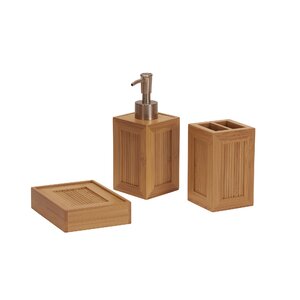 Shaw 3-Piece Bathroom Accessory Set