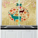 Christmas Kitchen Curtains Wayfair