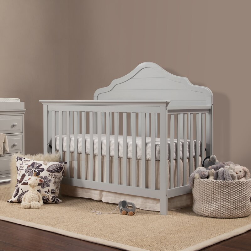 wayfair grey crib
