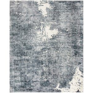 Issouf Hand Tufted Gray Area Rug