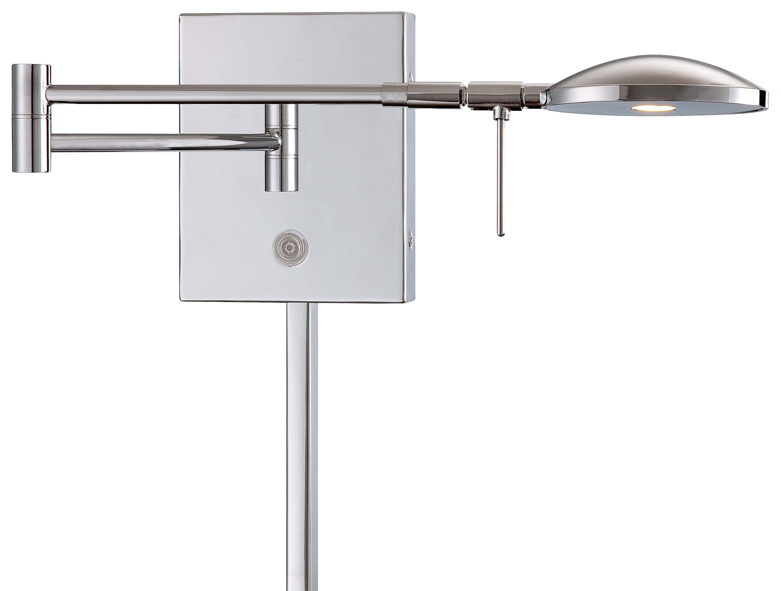 dimmable swing arm wall lamp