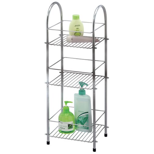 Wayfair Basics Chrome 3 Tier Bathroom Shelf & Reviews | Wayfair.co.uk