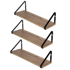 17 Stories Asem 3 Piece Bracket Shelf & Reviews | Wayfair