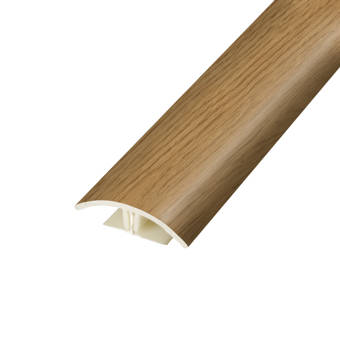 Artistic Finishes Oak Wood 0 27 Thick X 1 5 Wide X 78 Length Flush Reducer In Brown Reviews Wayfair