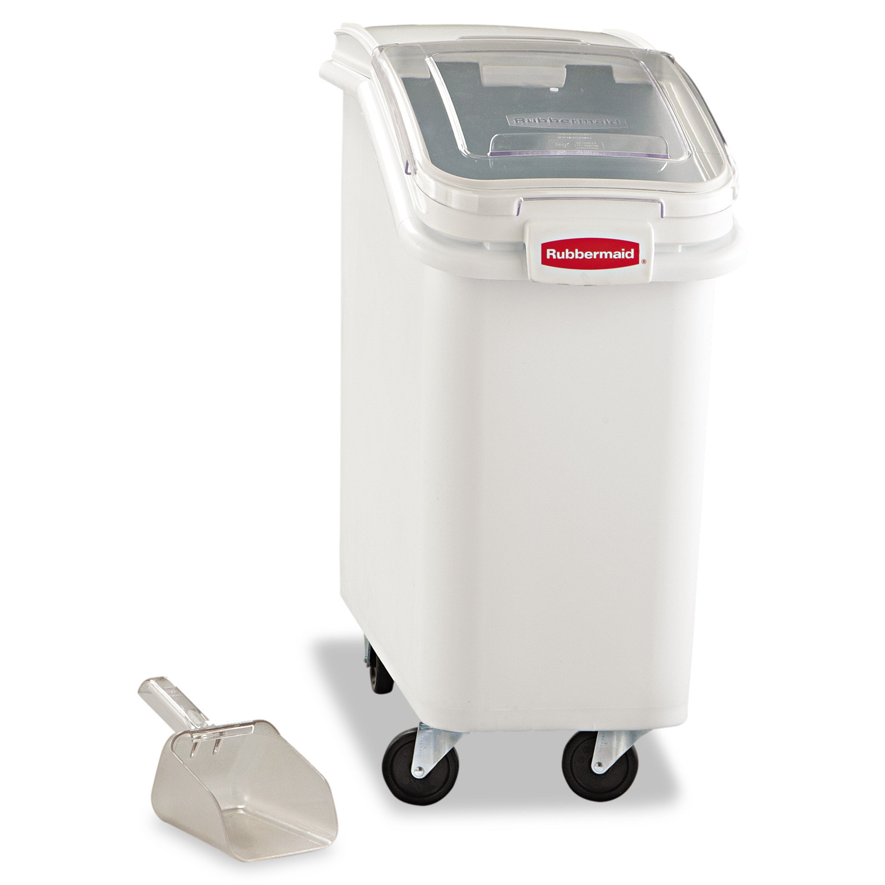 rubbermaid storage bin with hinged lid
