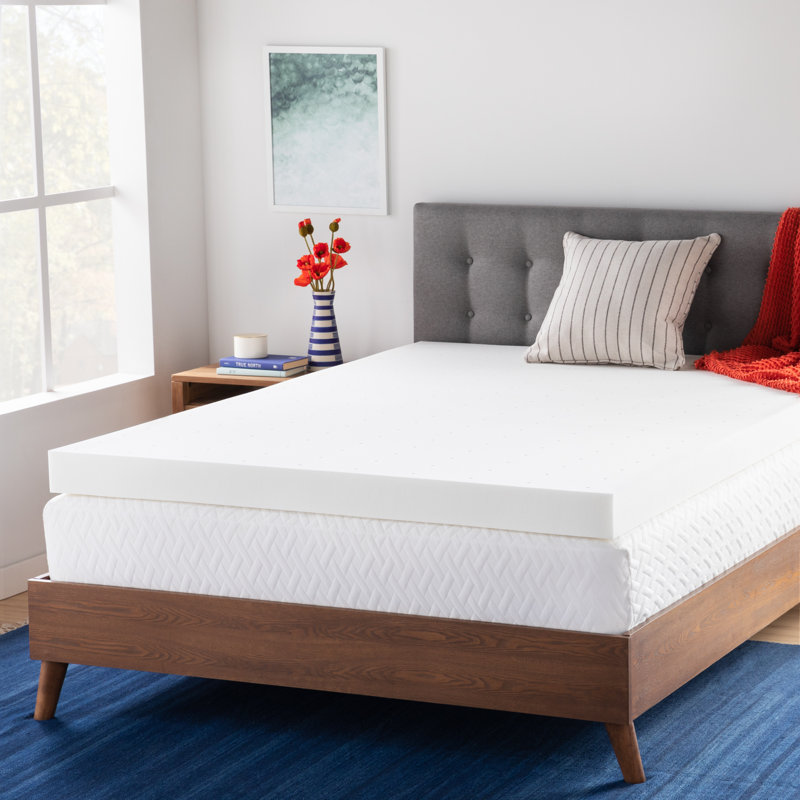Wayfair Basics 4 Memory Foam Mattress Topper Reviews Wayfair