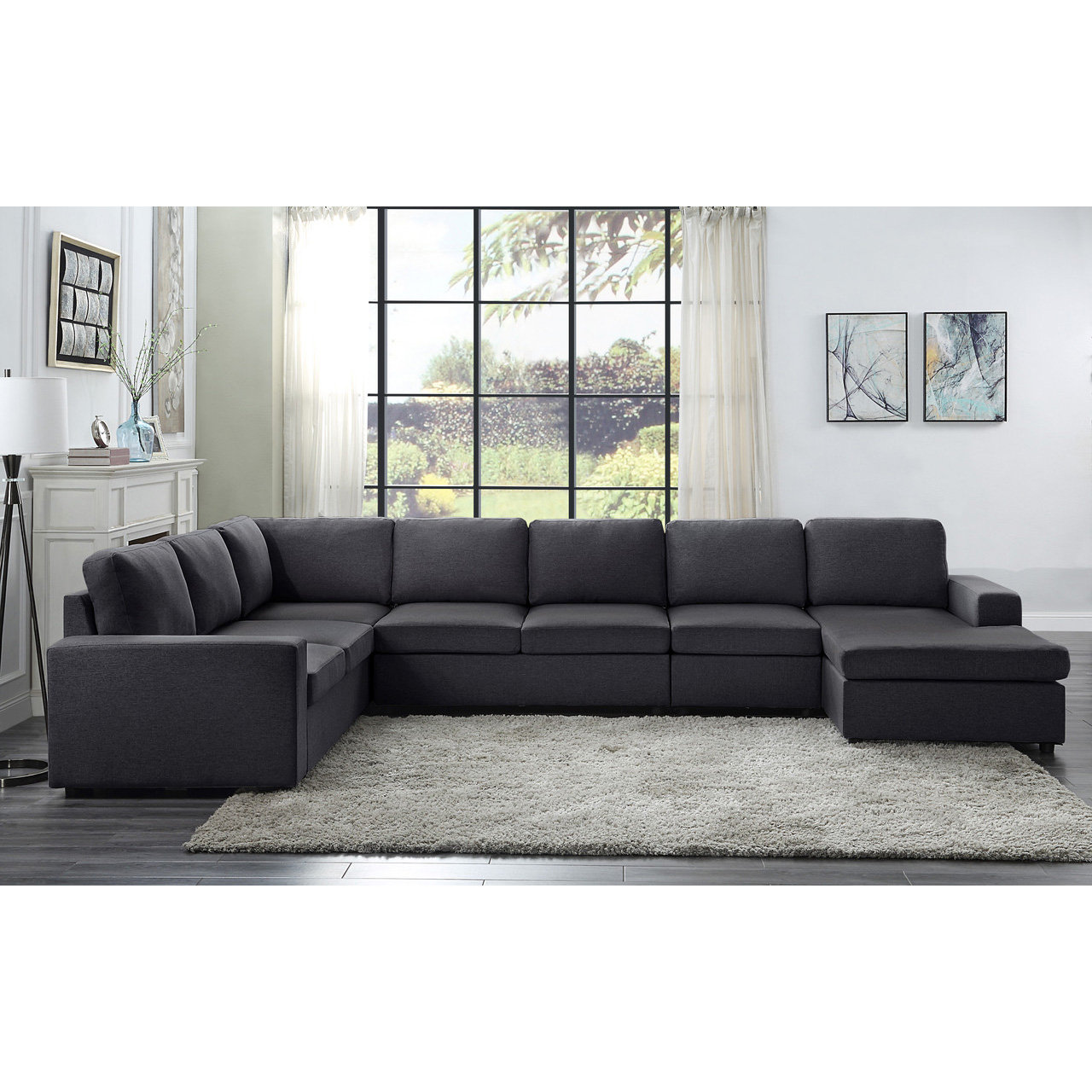 7 seater sofa with chaise