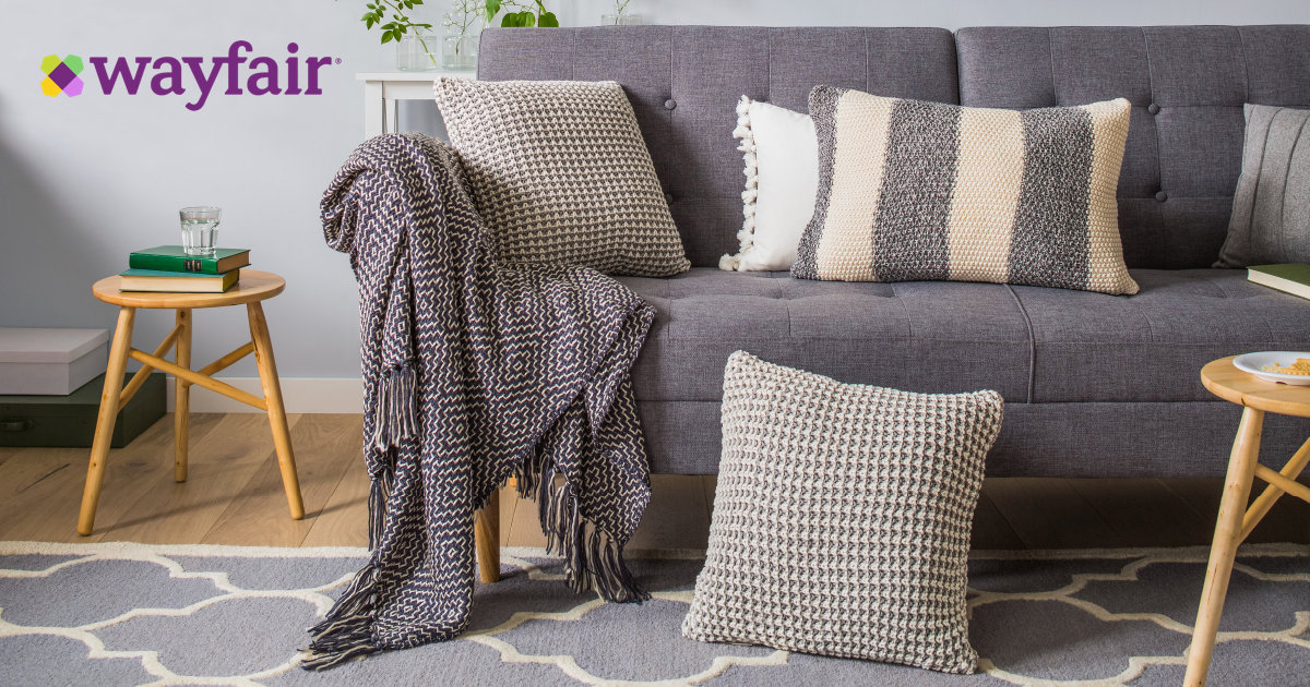 Birch Lane™ Elle Hand-Woven Wool/Cotton Beige Area Rug | Wayfair