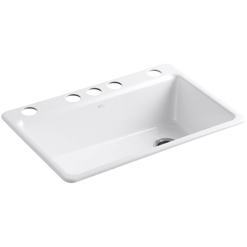 Riverby 33 X 22 X 9 5 8 Under Mount Single Bowl Kitchen Sink